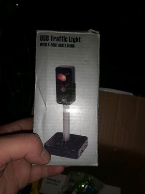 USB Traffic Light USB hub with 4-port USB 2.0 new