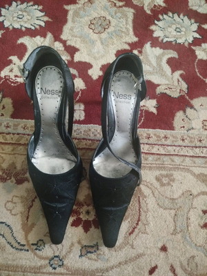 Heel used size 39 with 8 cm black