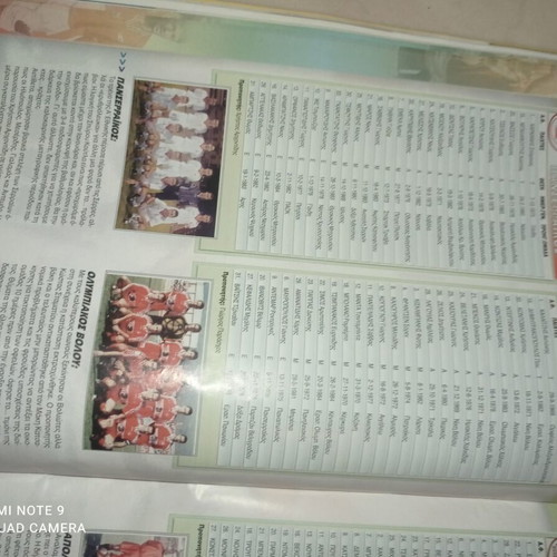 Ethnospor magazine B Ethniki 2001/02 guide