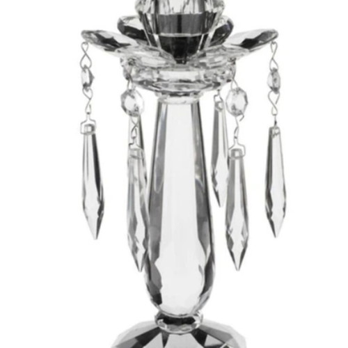 Villeroy & Boch Retro Accessories crystal candlesticks set of 2, new