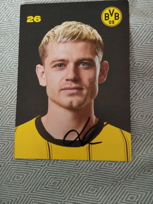 BVB autograph signed by Julian Ryerson, authentic, new