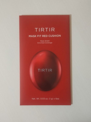 Tir tir cushion foundation trial kit new, 6 samples