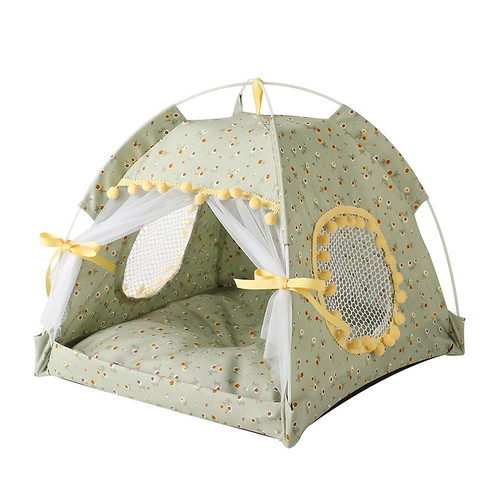 Sweet Dreams Khaki dog and cat bed new