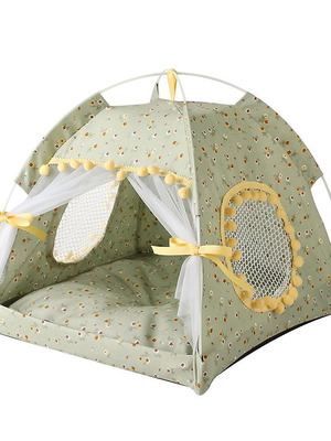 Sweet Dreams Khaki dog and cat bed new