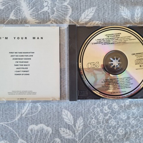 Leonard Cohen I'm Your Man CD like new, rock