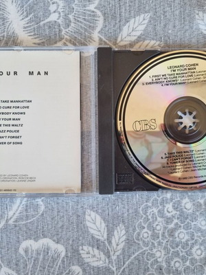 Leonard Cohen I'm Your Man CD like new, rock