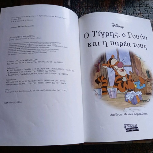 The Tigger Winnie And Their Friends book like new