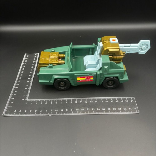 Transformers G1 Action Master Attack Cruiser vehicle used, Vintage 1990