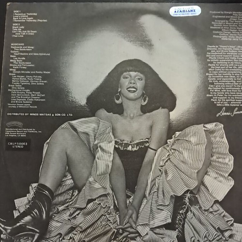 Donna Summer I Remember Yesterday vinyl record