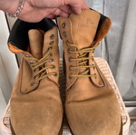 Lumberjack men's boots used, beige, size 46