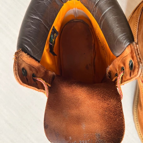 Timberland Premium 6-Inch Waterproof Boots size 45 used, brown
