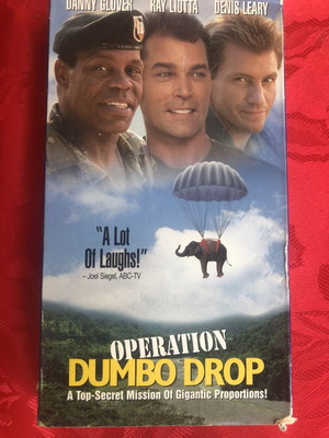 Operation Dumbo Drop VHS used, Walt Disney Home Video 1995