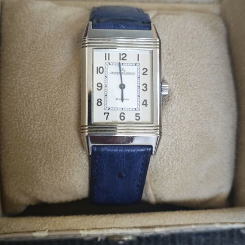 Jaeger Le-Coultre Reverso Classic watch new with two straps