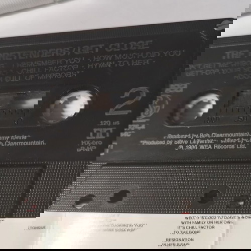 The Pretenders - Get Close 1986 Cassette Tape Κασέτα Εισαγωγής Dolby HX-pro B-NR