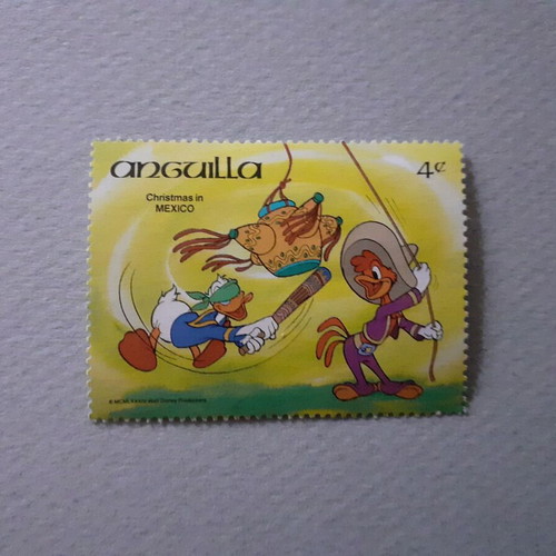 Disney Celebrates with Christmas Around the World Stamp Set 6 Mint