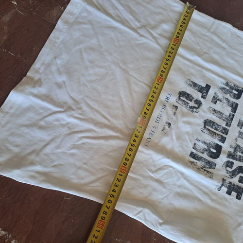 Trussardi Medium T-shirt new, white, size M