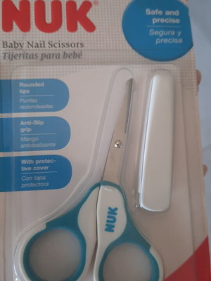 Nuk baby nail scissors new