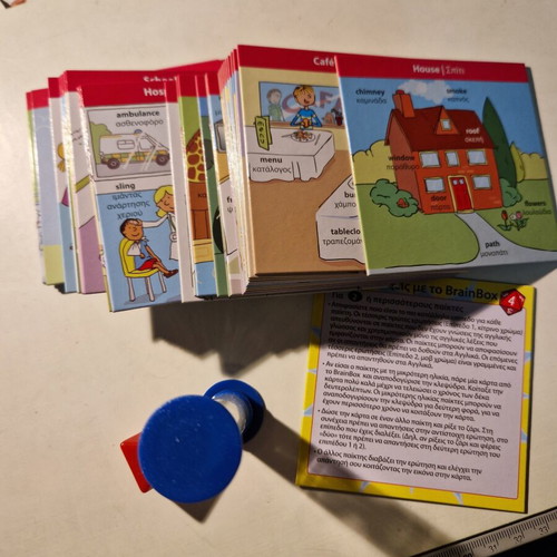 BrainBox Learn English Board Game new