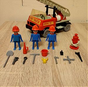 Playmobil πυροσβεστικό όχημα geobra