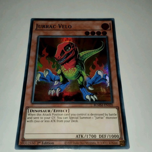 Jurrac Velo Yu-Gi-Oh! card like new, -  2,50 - Vendora.cy