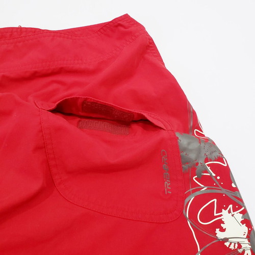 Tribord men's swim shorts size L, like new, red