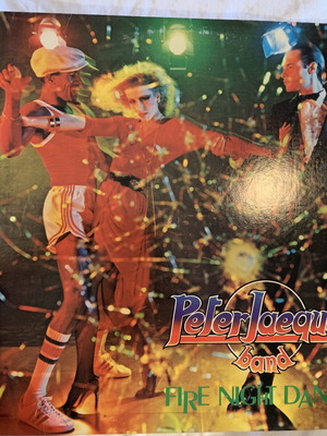 Peter Jacques Band Fire Night Dance LP като нов, диско US копие