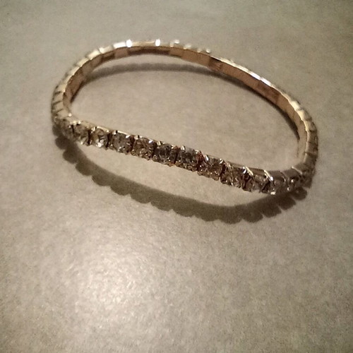 Women's bracelet new stainless steel elastic