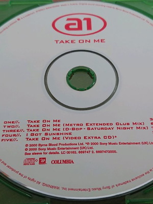 A1 Take On Me Video CD like new, pop