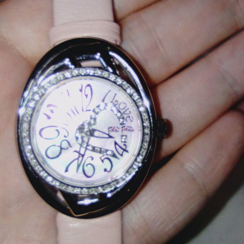 Folli Follie women's watch pink nearly unused