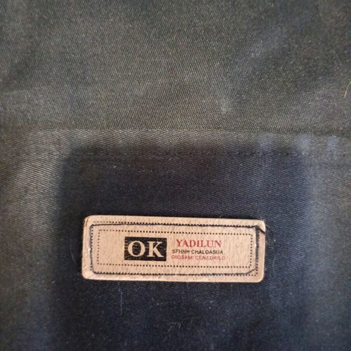 Cooking aprons used, set of two black