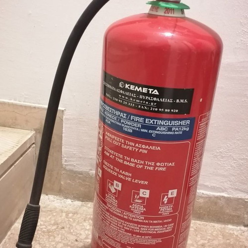 Powder fire extinguisher 12Kg used PA 12kg