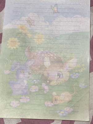 Letter sheets pack of 6 like new, rare
