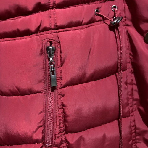 Winter red jacket like new, size M