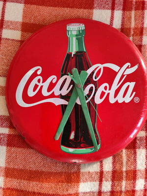 Coca Cola clock used, vintage rare
