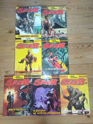 Storm Star Comics set of 7 like new, German sci-fi series