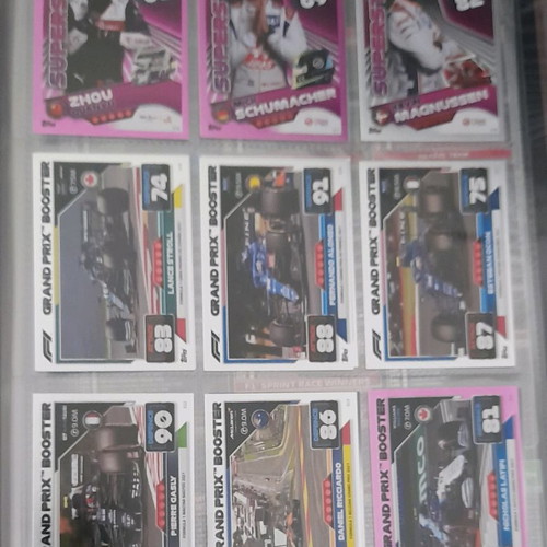 Topps Turbo Attax 2022 album with full card set and limited edition