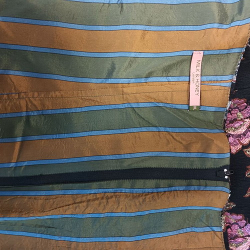 Milk and Honey embroidered brocade corset size XL like new