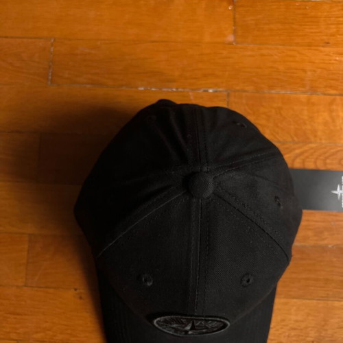 Stone Island cap new with black logo, unworn