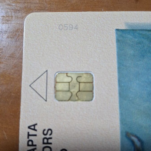 Tommys phone card exhibition piece in like new condition