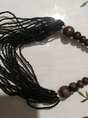Black necklace new