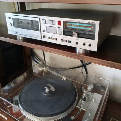Alpine AL-55 Cassette Recorder like new, Dolby B, adjustable bias