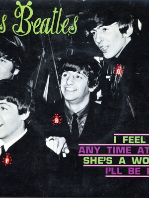 Beatles French 45 RPM record like new
