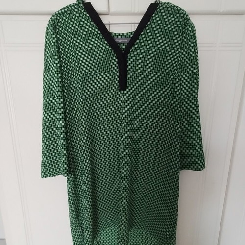 Sandro Ferrone green dress like new, medium/large