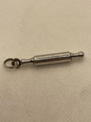 Silver 0.925 Pendant with Rolling Pin Shape used