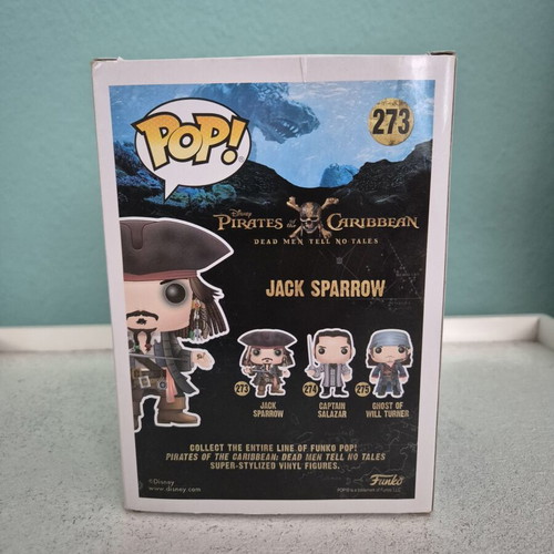 Funko Pop Jack Sparrow #273 Pirates of the Caribbean vinyl figure