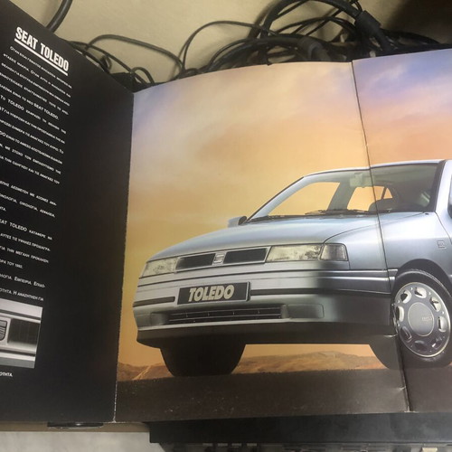 Seat Toledo Mk1 brochure used, collectible 1992–1993