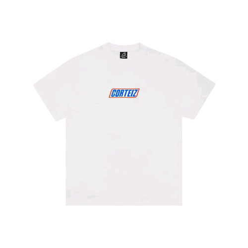 Corteiz Snicker Bar Tee white, new, size M