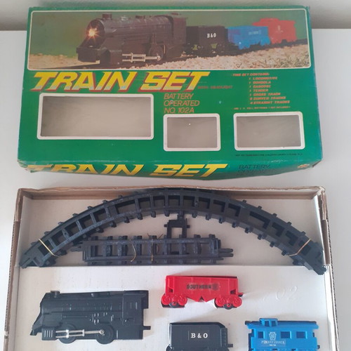 Train set Hong Kong, battery operated