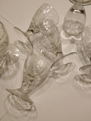 Vintage glasses like new, set of 6
