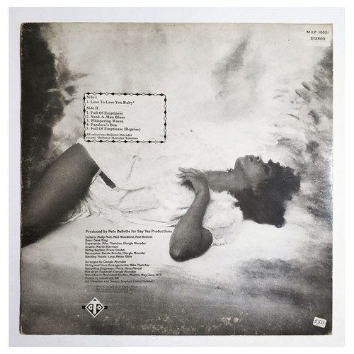 Donna Summer Love To Love Baby vinyl record used, 1975
